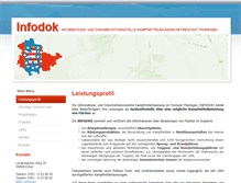 Tablet Screenshot of infodok-kampfmittelraeumung.de